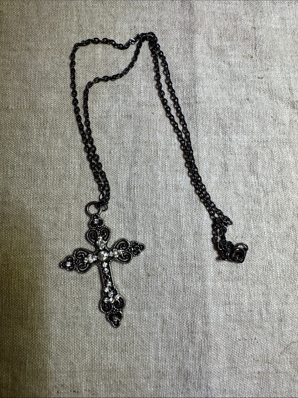 Women’s Cross Necklace, 12”